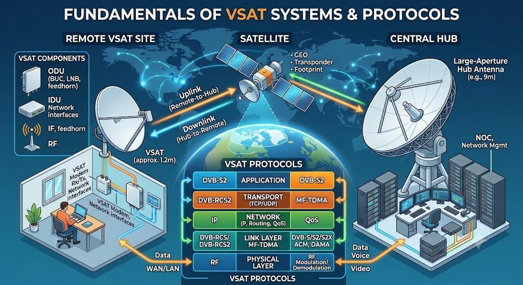 Fundamentals of VSAT Systems & Protocols